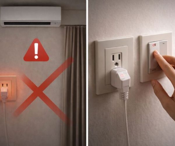 冷氣長期不使用要注意！停止運轉後記得關掉冷氣電源開關